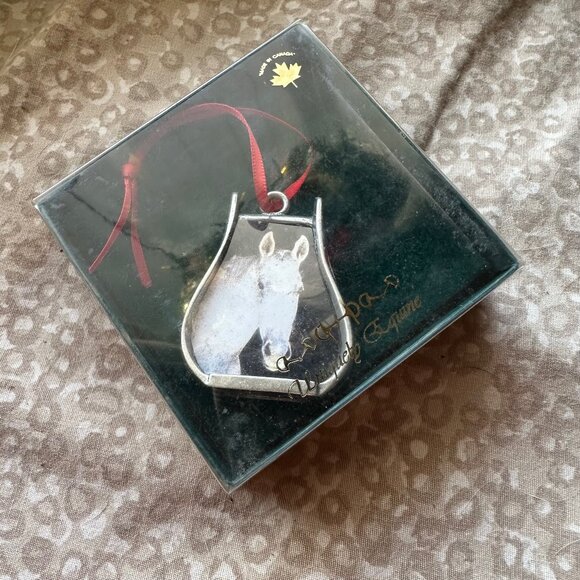 Western Stirrup Silver Picture Frame Ornaments – LOT of 2, NWT - Picture 5 of 8